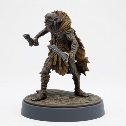 Goblin Scavenger D - Painted 3D Printed Miniature