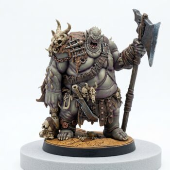 Gristlemaw Ogre A - Painted 3D Printed Miniature