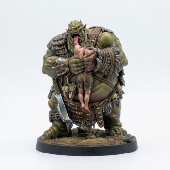 Gristlemaw Ogre B - Painted 3D Printed Miniature