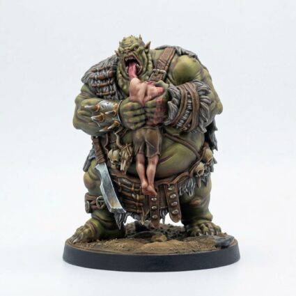 Gristlemaw Ogre B - Painted 3D Printed Miniature