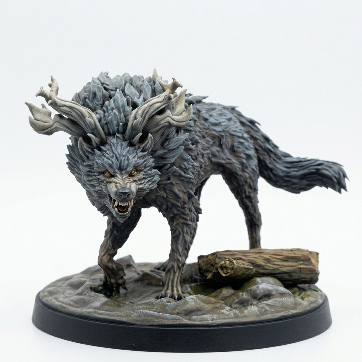 Gwyllgi 1 - Mammoth Factory Wild Hunt - Painted 3D Printed Miniature