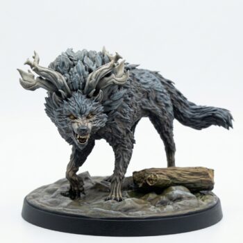 Gwyllgi 1 - Mammoth Factory Wild Hunt - Painted 3D Printed Miniature