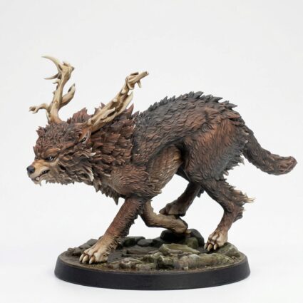 Gwyllgi C - Painted 3D Printed Miniature