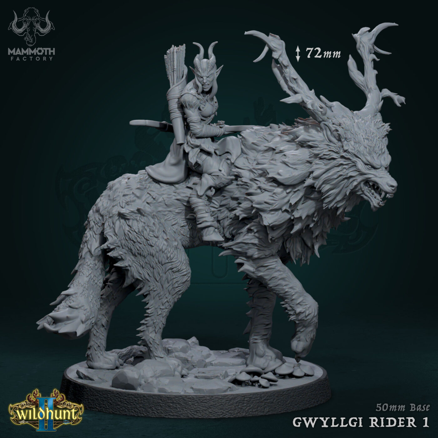 Gwyllgi Rider A Miniature