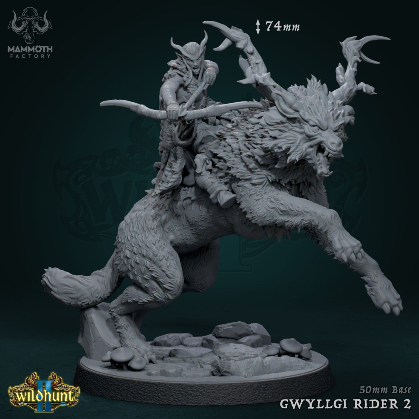 Gwyllgi Rider B Miniature