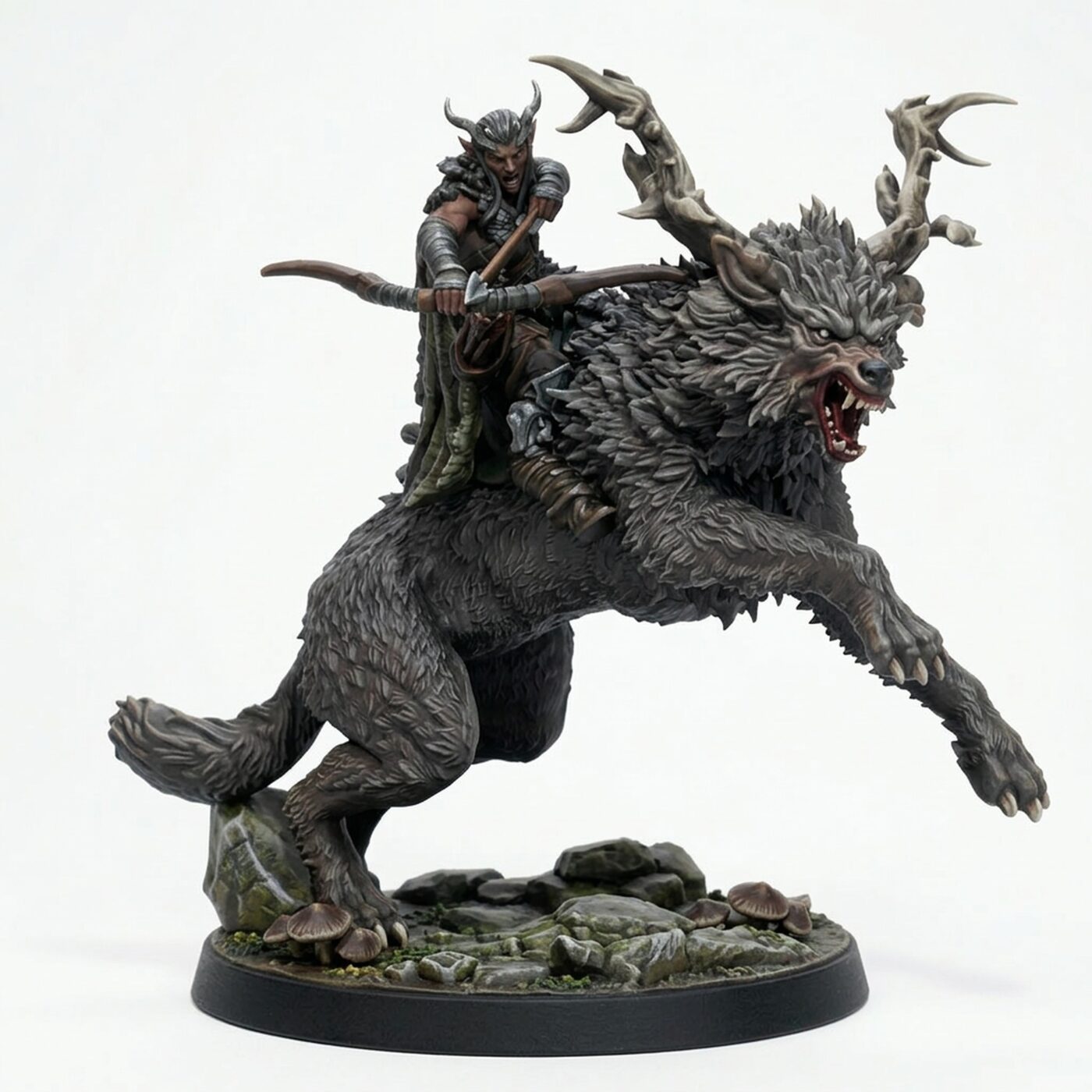 Gwyllgi Rider B - Painted 3D Printed Miniature