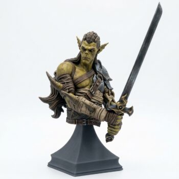 Gyth Corsair 1 Bust - Astral Voyage - Mammoth Factory - Painted 3D Printed Miniature