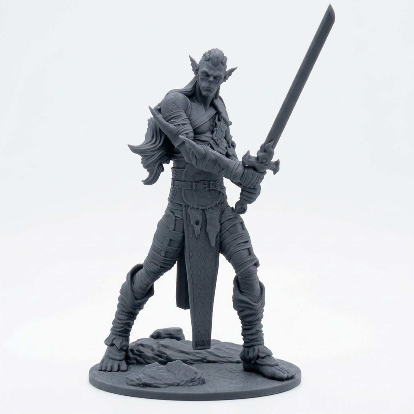 Gyth Corsair 1 - Astral Voyage - Mammoth Factory - Gray Resin 3D Printed Miniature