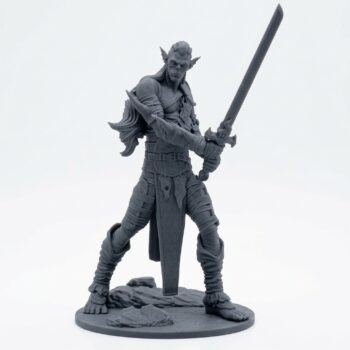 Gyth Corsair 1 - Astral Voyage - Mammoth Factory - Gray Resin 3D Printed Miniature