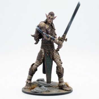 Gyth Corsair 1 - Astral Voyage - Mammoth Factory - Painted 3D Printed Miniature