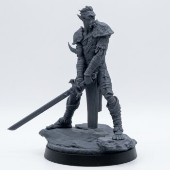 Gyth Corsair 3 - Astral Voyage - Mammoth Factory - Gray Resin 3D Printed Miniature