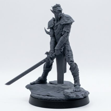 Gyth Corsair 3 - Astral Voyage - Mammoth Factory - Gray Resin 3D Printed Miniature