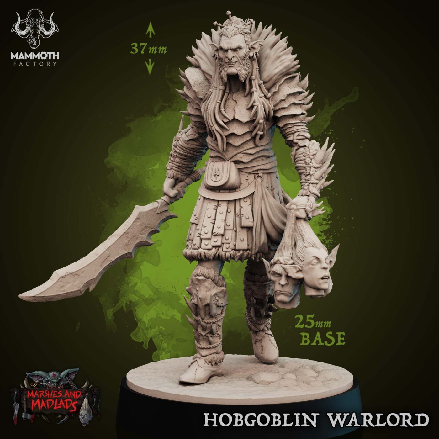 Hobgoblin Warlord Miniature