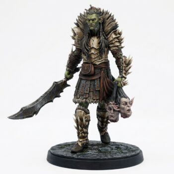 Hobgoblin Warlord - Painted 3D Printed Miniature