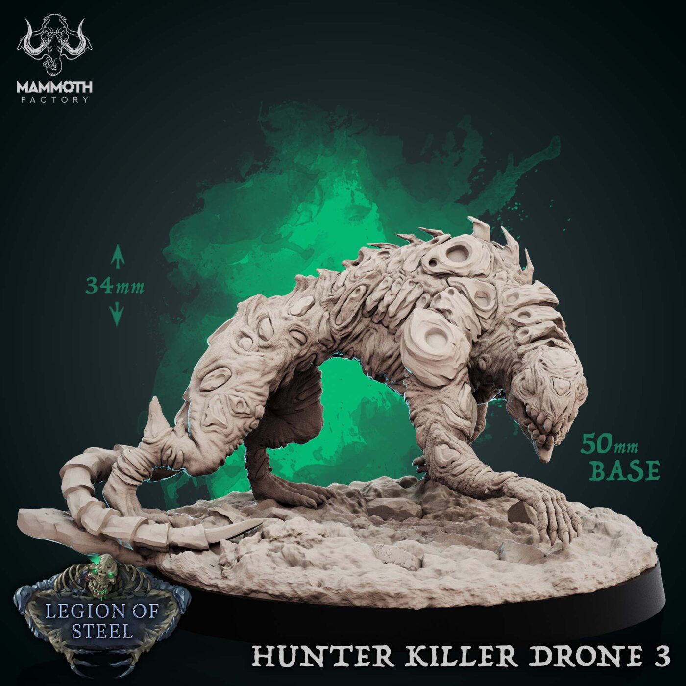 Hunter Killer Drone C Miniature