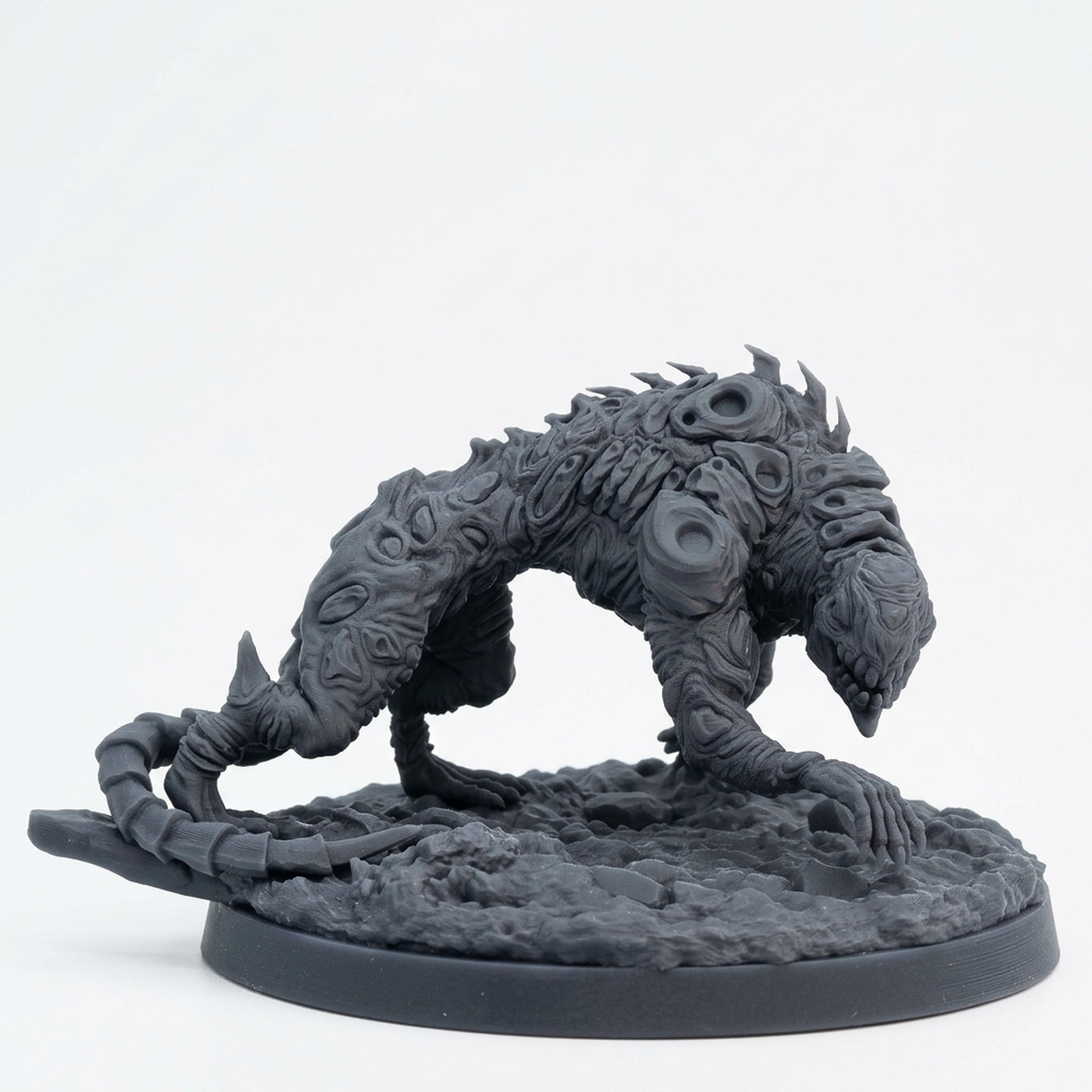 Hunter Killer Drone C - Gray Resin 3D Printed Miniature