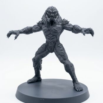 Hyper Papsinoid Arlen Crane by Papsikels - Sci-Fi Miniature - Gray Resin 3D Printed Sci-Fi Miniature