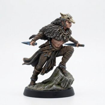 Inka Halfelven - Painted 3D Printed Miniature