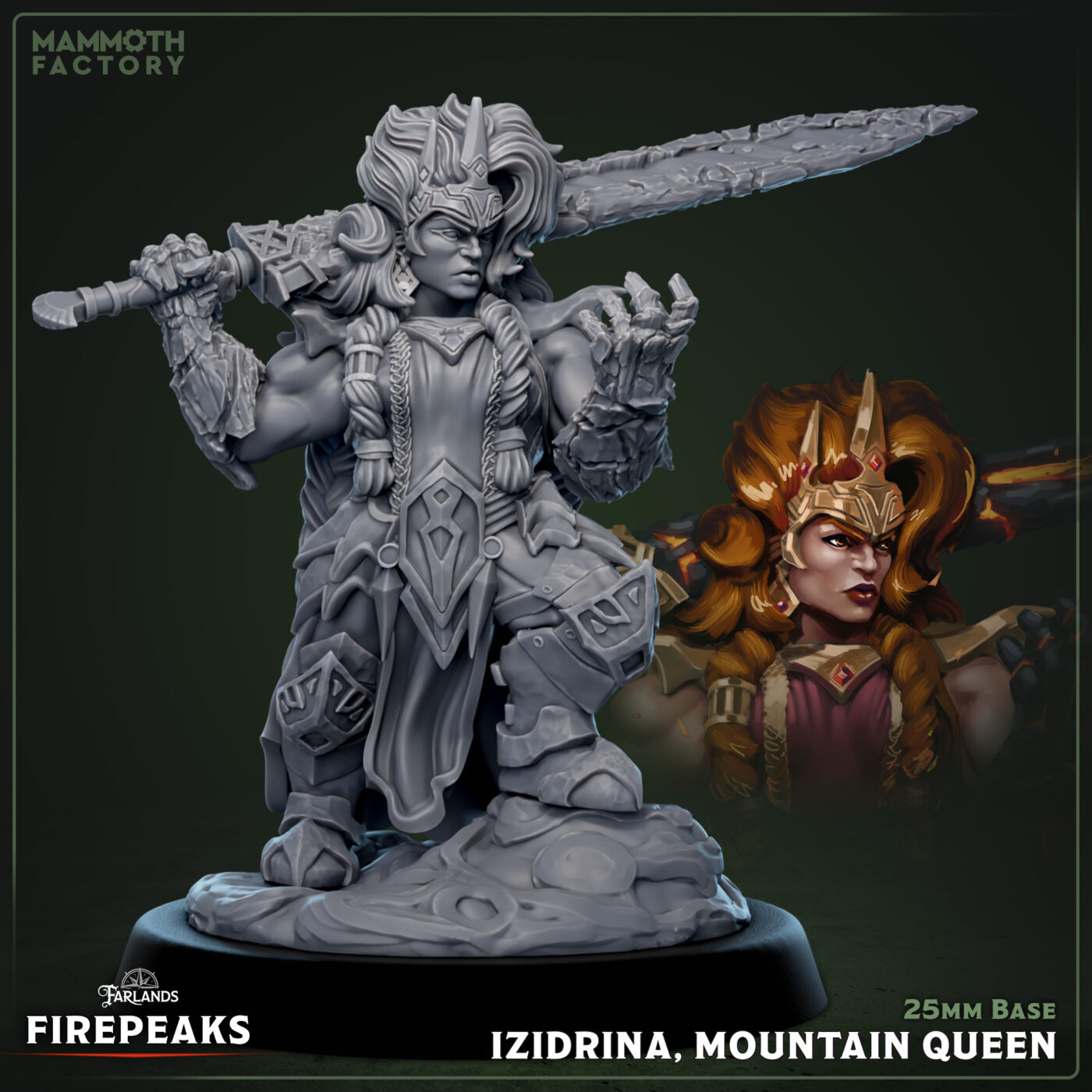 Izidrina Mountain Queen Miniature