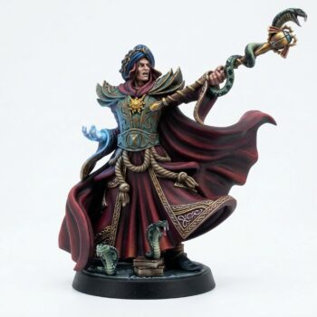 Janeer Grand Vizier - Painted 3D Printed Miniature