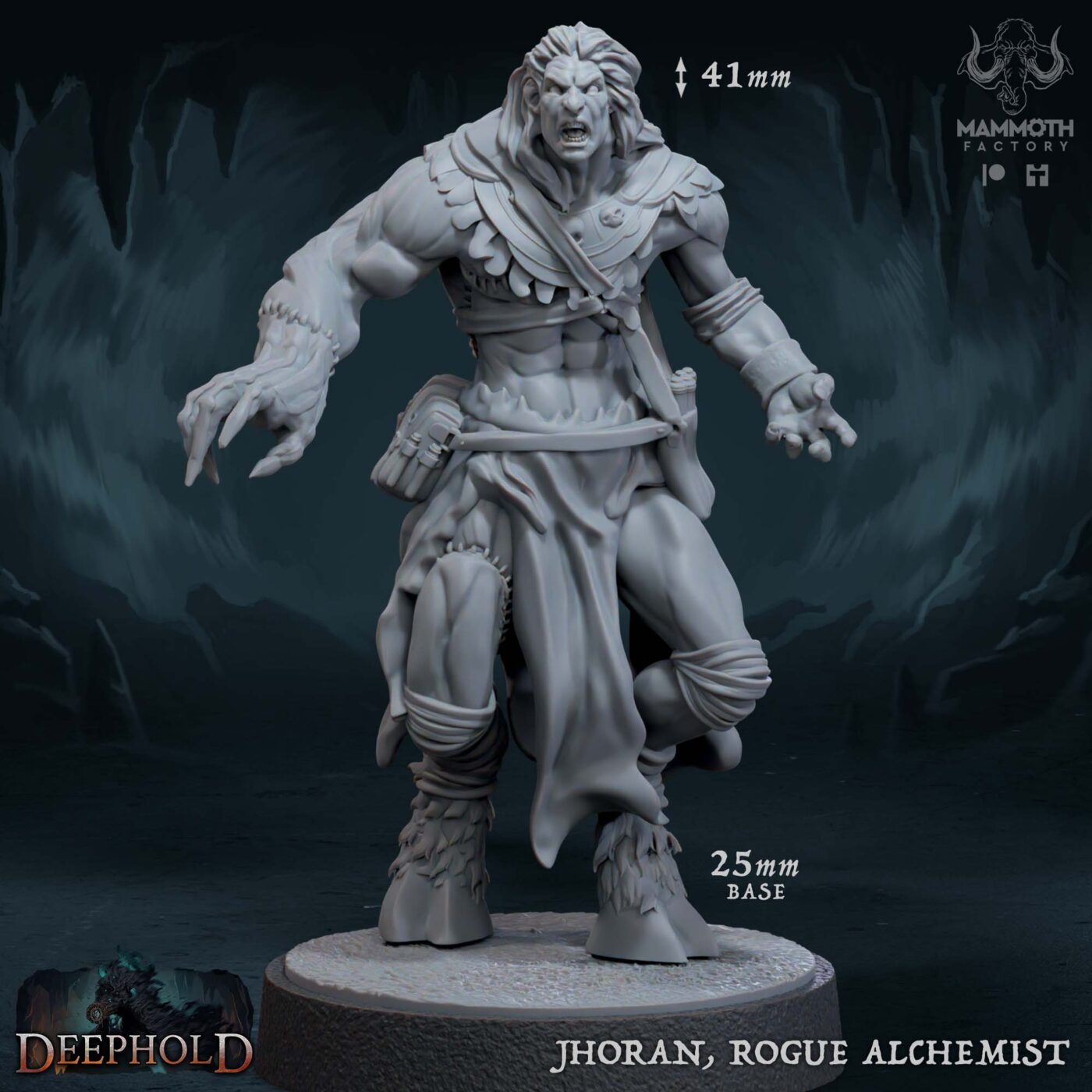 Jhoran Rogue Alchemist Miniature