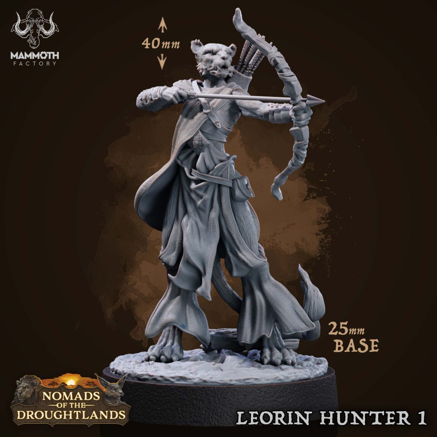Leorin Hunter A Miniature