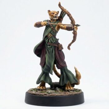 Leorin Hunter A - Painted 3D Printed Miniature