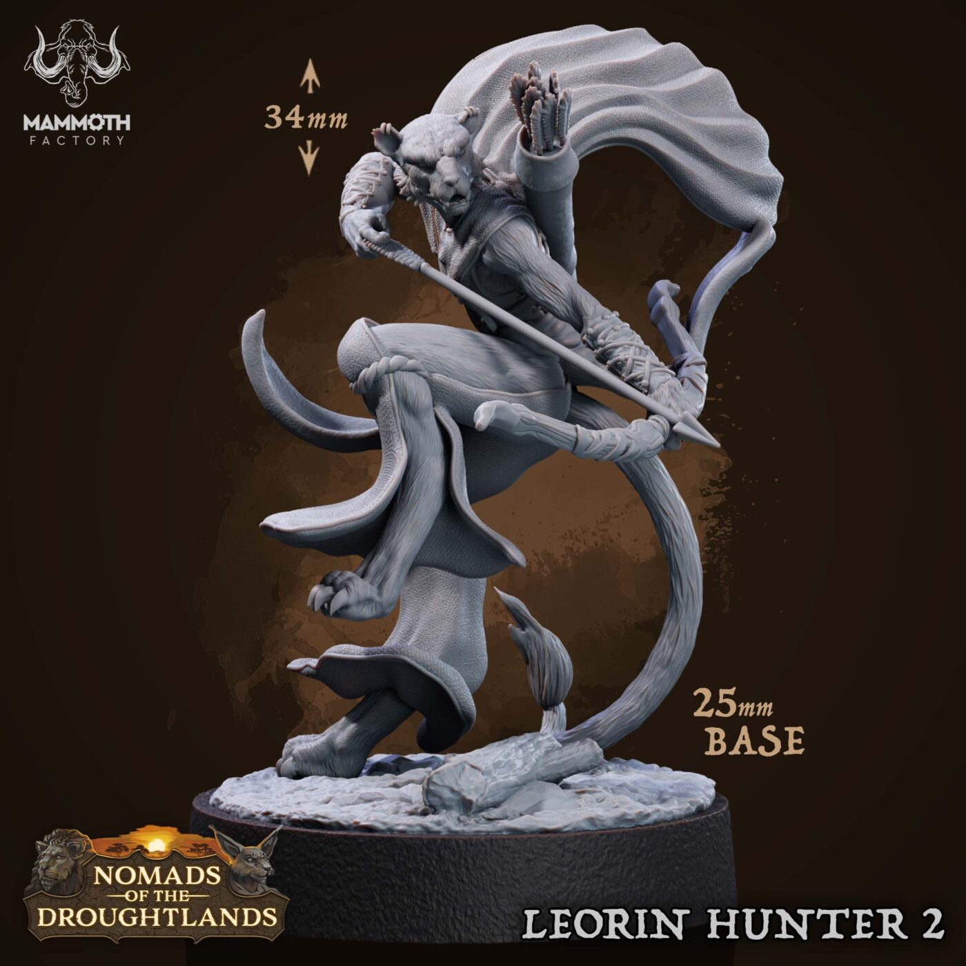 Leorin Hunter B Miniature