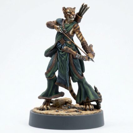 Leorin Hunter C - Painted 3D Printed Miniature