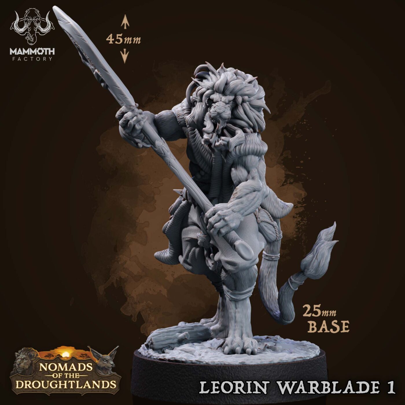 Leorin Warblade A Miniature