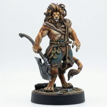 Leorin Warblade B - Painted 3D Printed Miniature