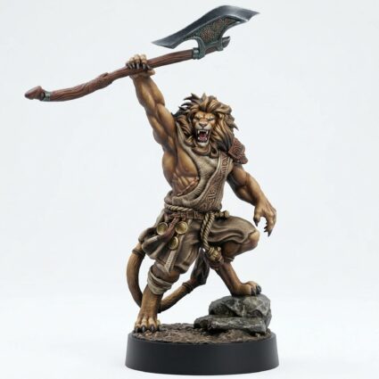 Leorin Warblade D - Painted 3D Printed Miniature