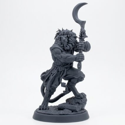 Leorin Warblade - Gray Resin 3D Printed Miniature