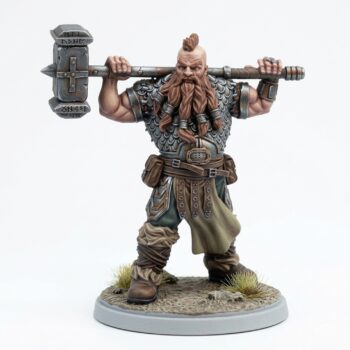 Lomdas - Painted 3D Printed Miniature