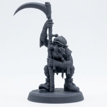 Mad Capper C - Gray Resin 3D Printed Miniature