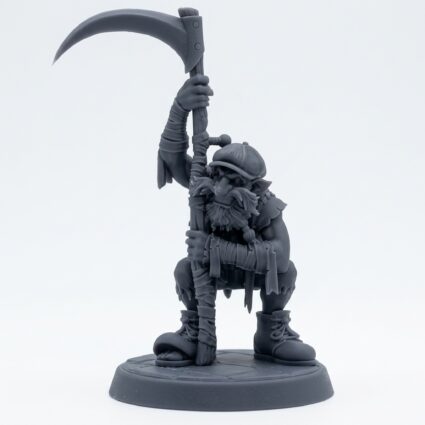 Mad Capper C - Gray Resin 3D Printed Miniature