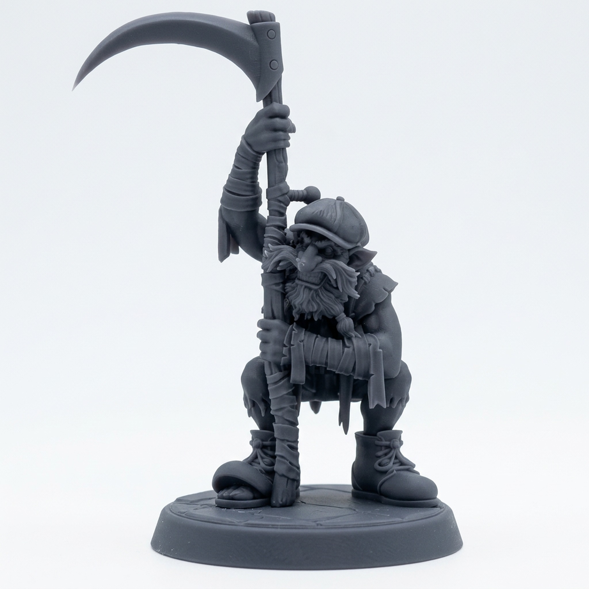 Mad Capper C - Gray Resin 3D Printed Miniature