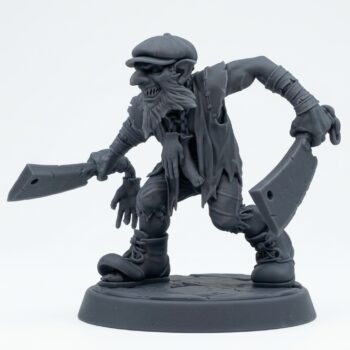 Mad Capper D - Gray Resin 3D Printed Miniature