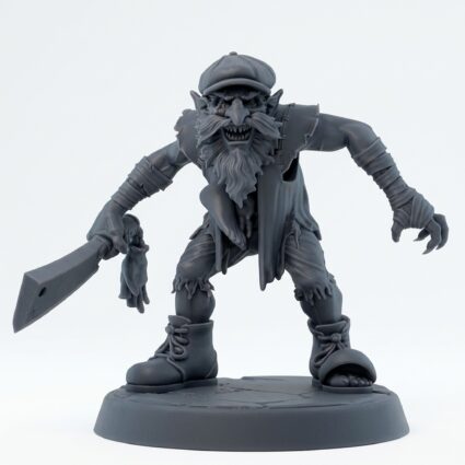 Mad Capper E - Gray Resin 3D Printed Miniature