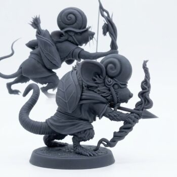 Merrick Dimsby - Gray Resin 3D Printed Miniature