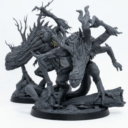 Mind Drinker - Gray Resin 3D Printed Miniature