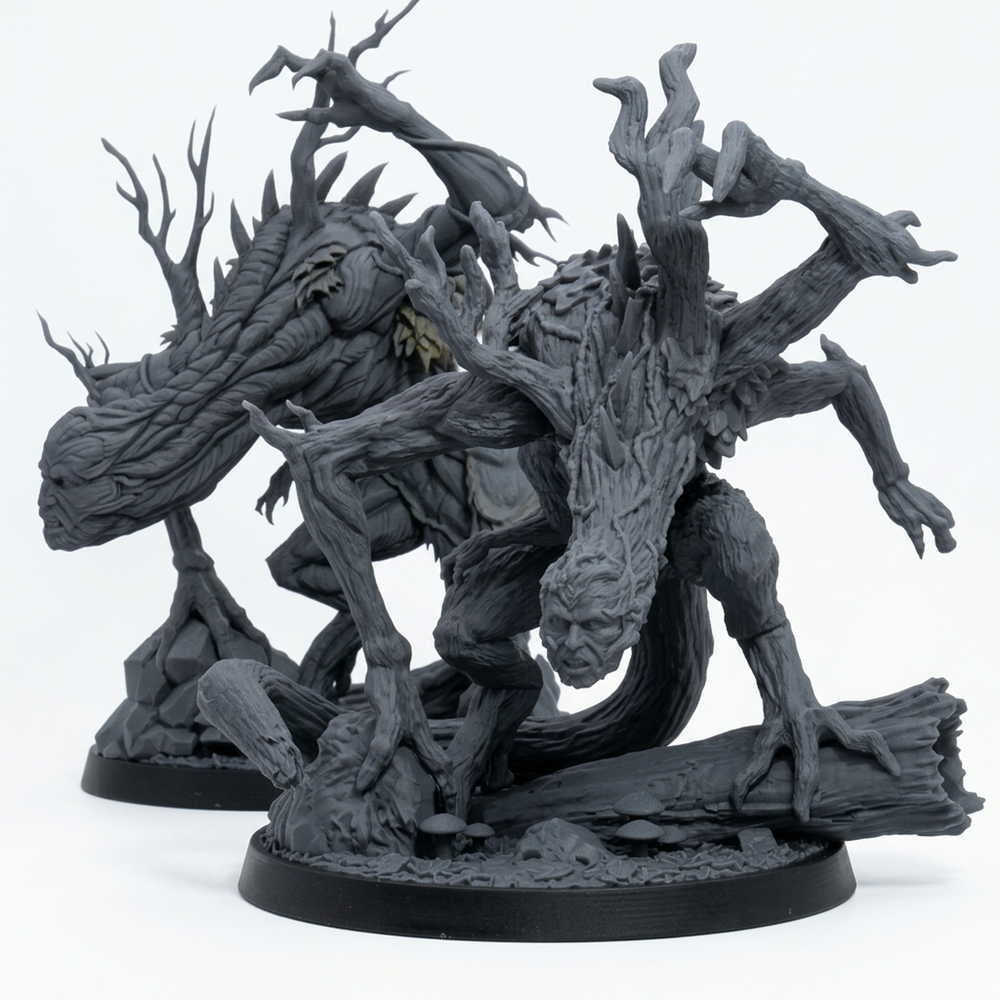 Mind Drinker - Gray Resin 3D Printed Miniature