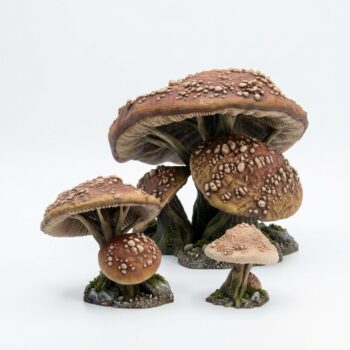 Mushroom Part A - Painted 3D Printed Miniature
