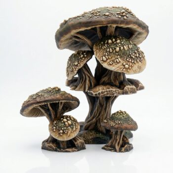 Mushroom Part B - Painted 3D Printed Miniature