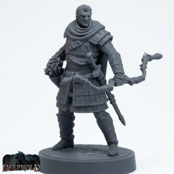 Oathsworn Archer A - Gray Resin 3D Printed Miniature