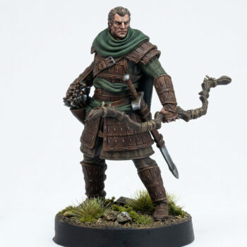 Oathsworn Archer A - Gray Resin 3D Printed Miniature