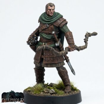 Oathsworn Archer A - Painted 3D Printed Miniature