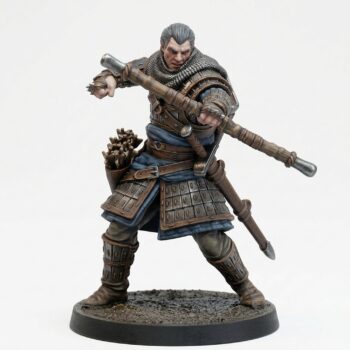 Oathsworn Archer B - Painted 3D Printed Miniature