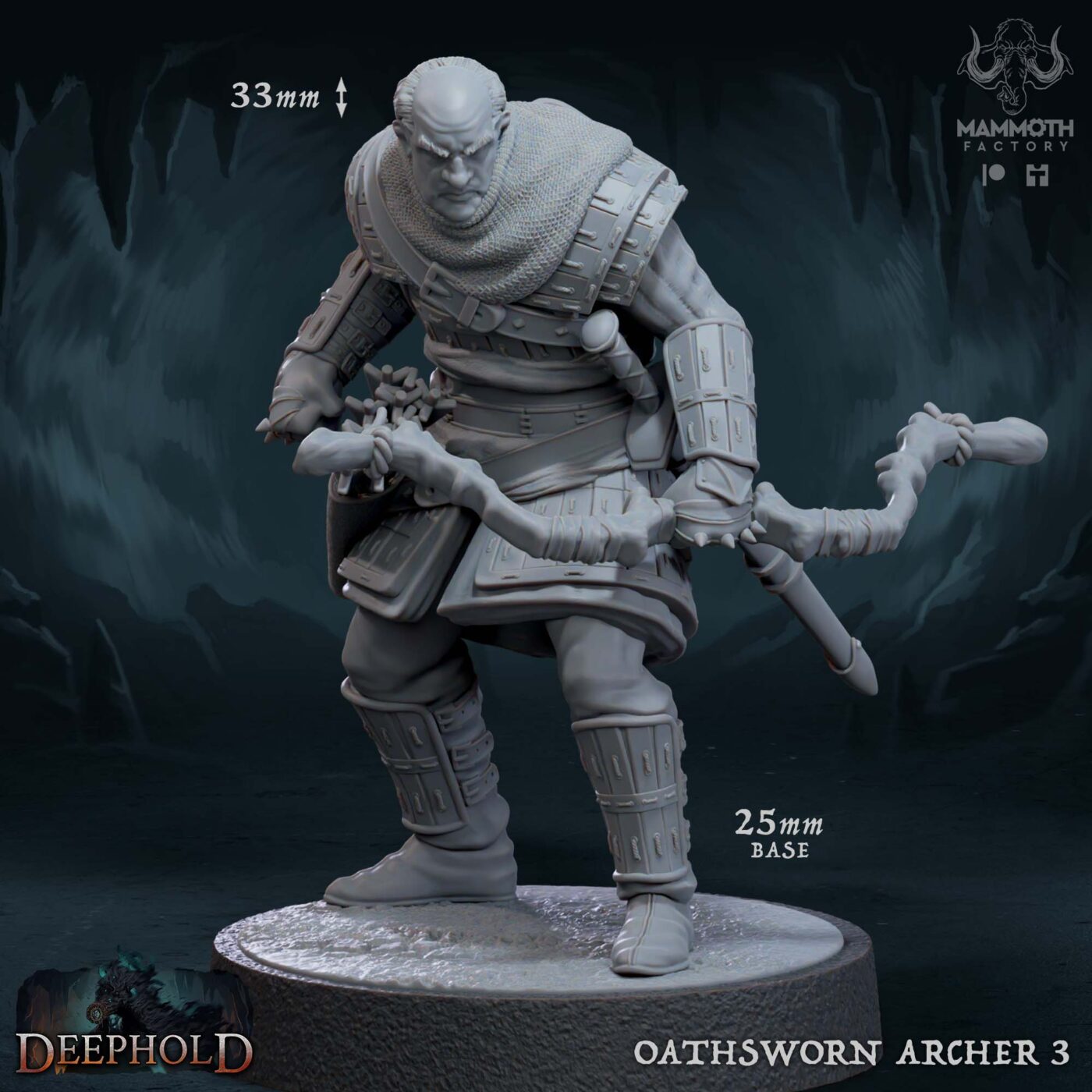 Oathsworn Archer C Miniature