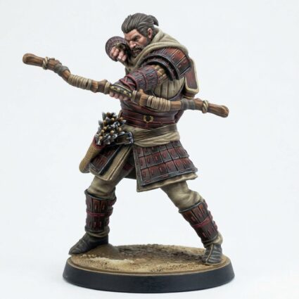 Oathsworn Archer D - Painted 3D Printed Miniature